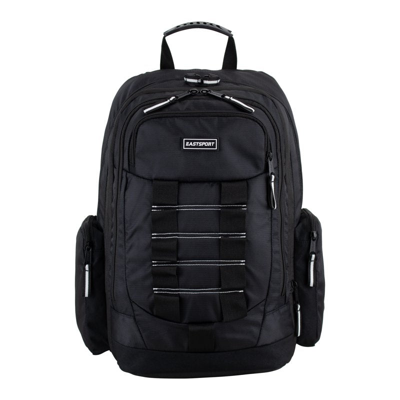 Expandable Recycled Backpack Unisex School & Travel Bag with Laptop Sleeve