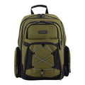Expandable Bungee Backpack with Laptop Sleeve and Multiple Pockets - Durable Travel & School Bag