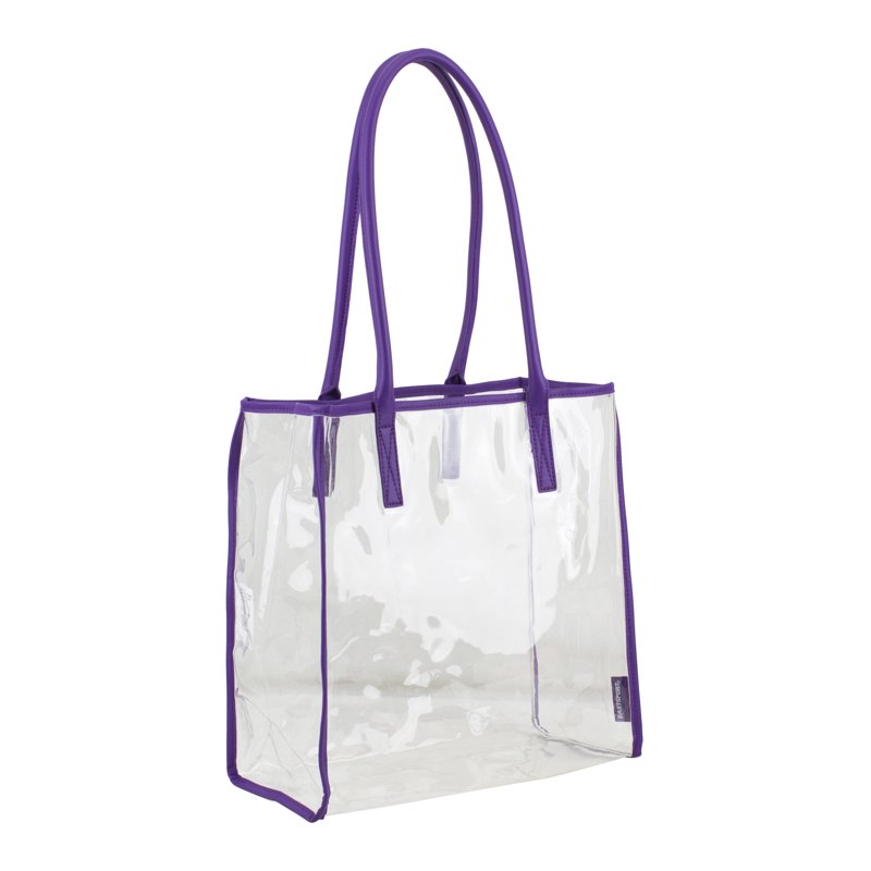 All-Purpose Clear Security Tote Bag - Durable PVC Stadium & Event Bag