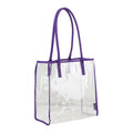 All-Purpose Clear Security Tote Bag - Durable PVC Stadium & Event Bag