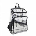 Unisex Clear Top Loader Backpack with Padded Adjustable Straps