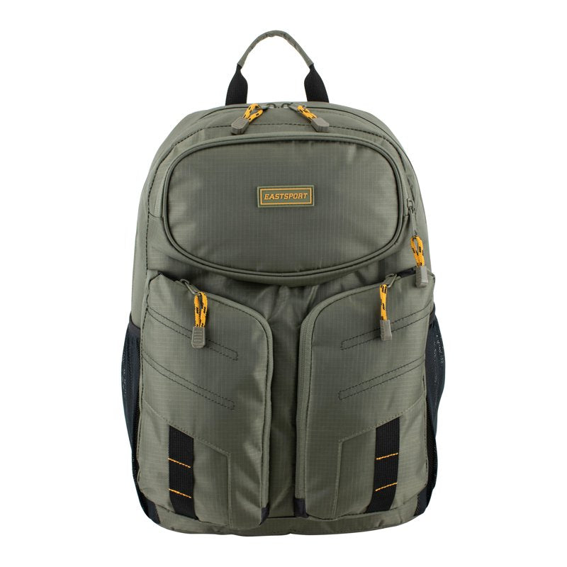 Unisex 18.5-Inch Cyclone Sport Backpack - Military Green, Water-Resistant