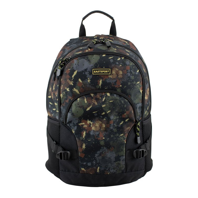 Unisex 18.5 Inch Athleisure Backpack with Laptop Sleeve and Water Bottle Pockets