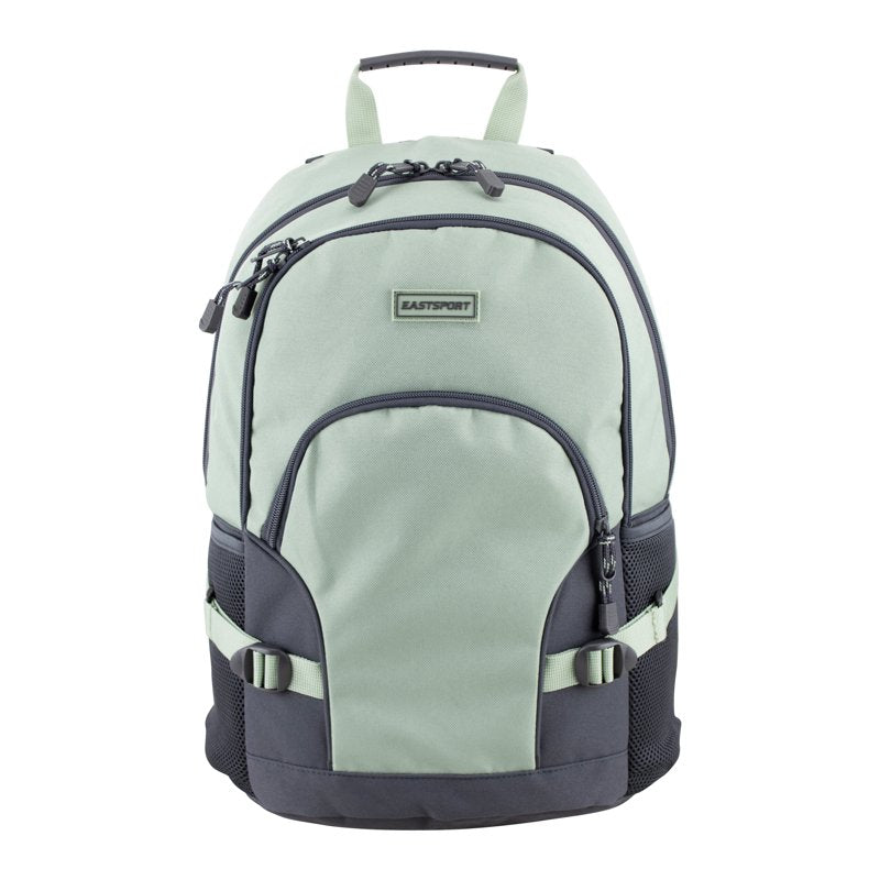 Unisex 18.5-Inch Athleisure Backpack with Laptop Sleeve & Water Bottle Pockets