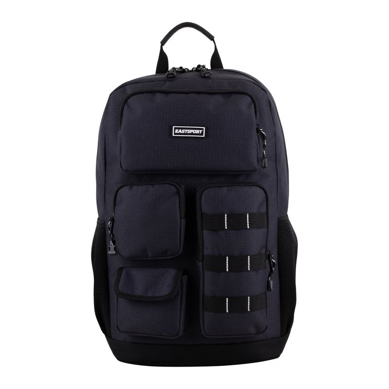 Unisex Cargo Backpack with Multiple Pockets & Laptop Sleeve - Water-Resistant