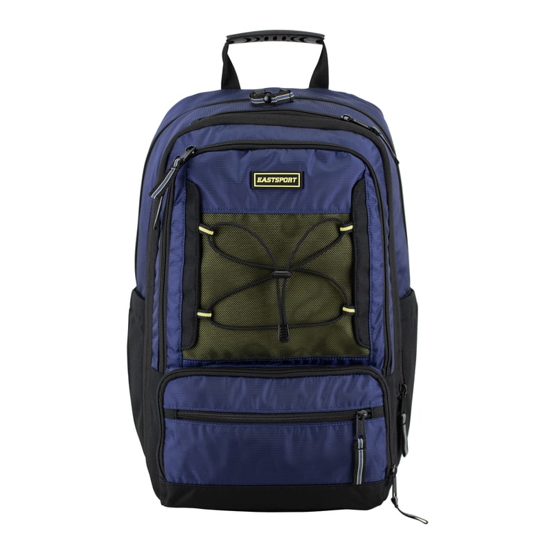 Expandable Recycled Material Backpack with Multiple Pockets & Hydration Side Pockets