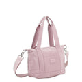 Light Purple Mini Soft Puffy Weekender Bag - Travel & Organizer
