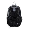 Unisex 17-Inch Mesh Backpack with Multiple Compartments and Hydration Pockets