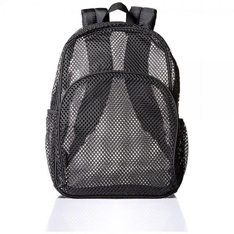 Lightweight Mesh Backpack with Adjustable Padded Shoulder Straps for School & Outdoor Use