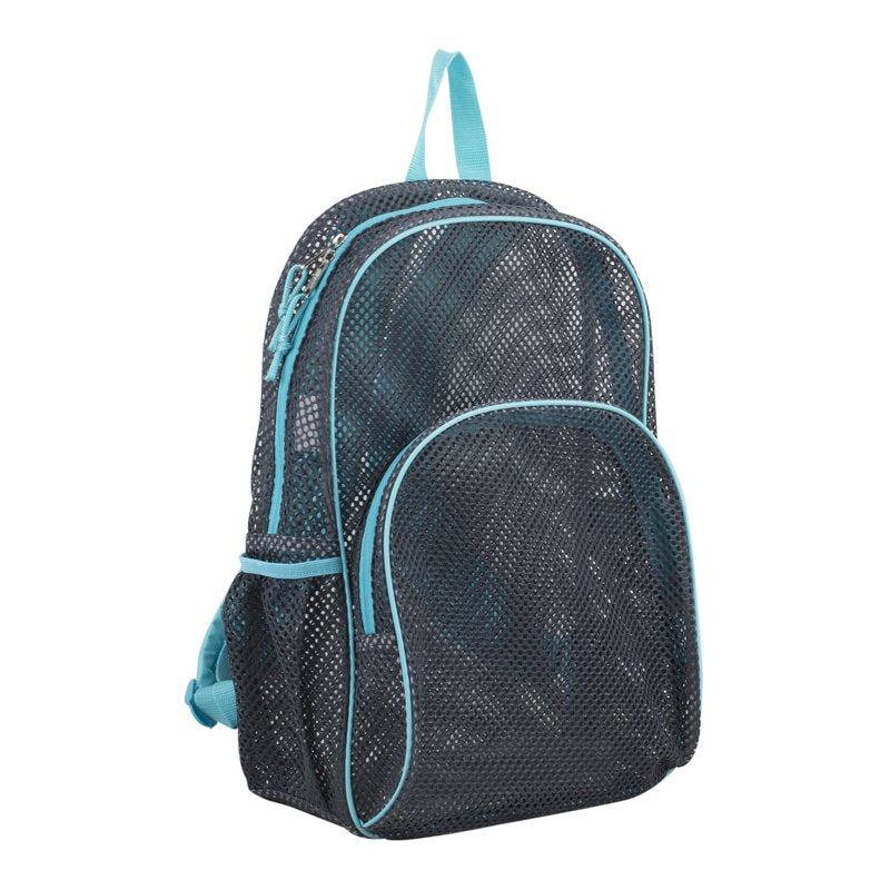 Mesh Backpack with Padded Shoulder Straps - Stylish Lightweight Travel Bag