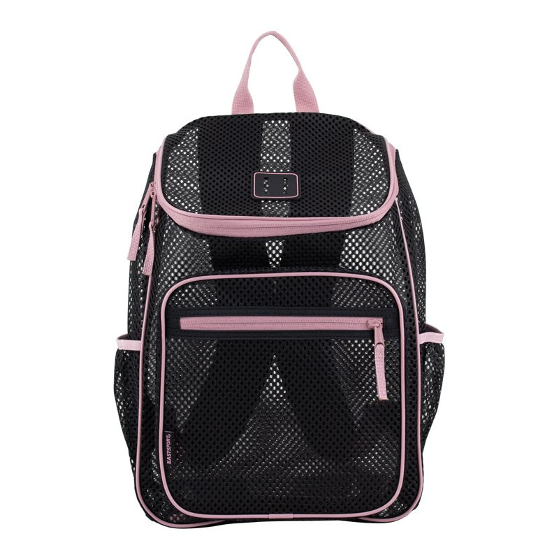 Mesh Backpack with Spacious Main Compartment and Hydration Pockets