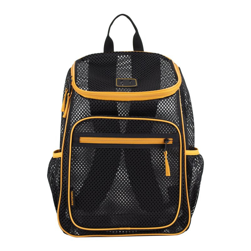 Mesh Backpack with Spacious Main Compartment Hydration Pockets & Padded Straps
