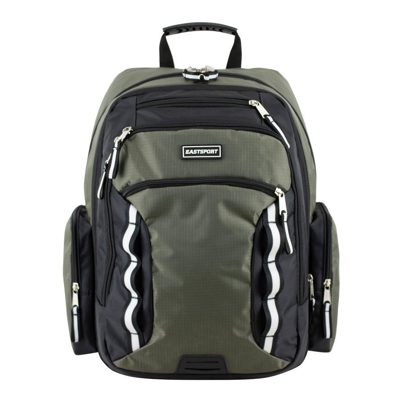 Expandable School & Laptop Backpack - Fits 17 Inch Laptop, Multiple Pockets, Adjustable Straps
