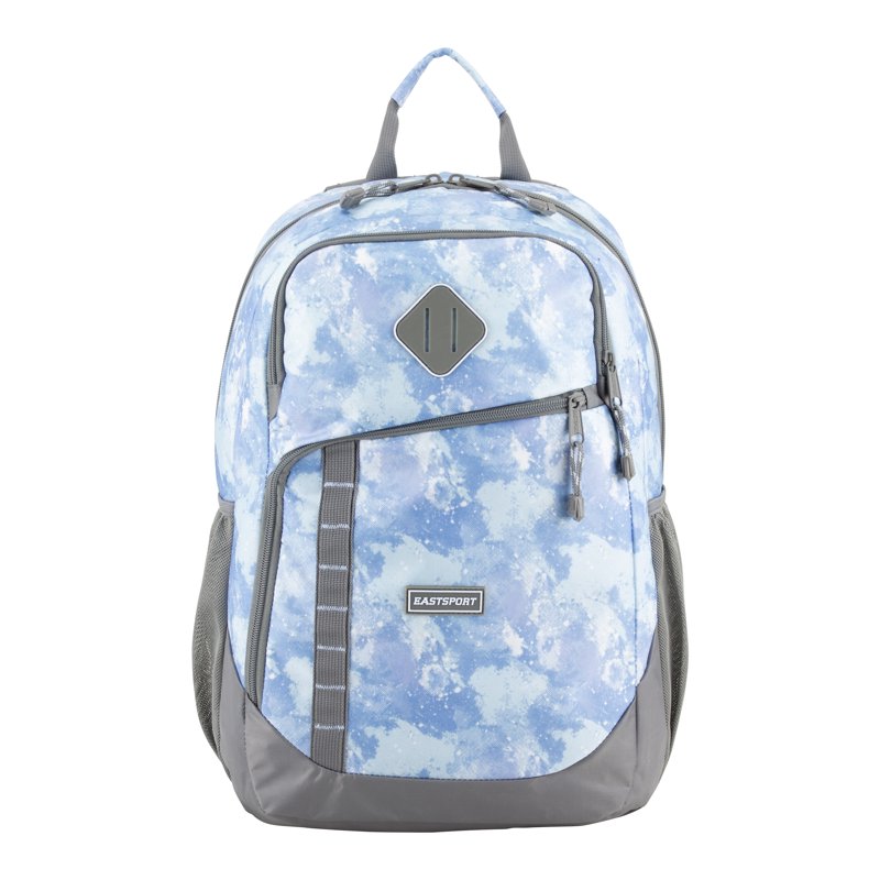 Unisex 18-Inch Sports Backpack with Water-Resistant Bottom and Laptop Sleeve
