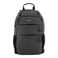 Unisex 17-Inch Lifestyle Dome Backpack with Sunglasses Pocket - Black