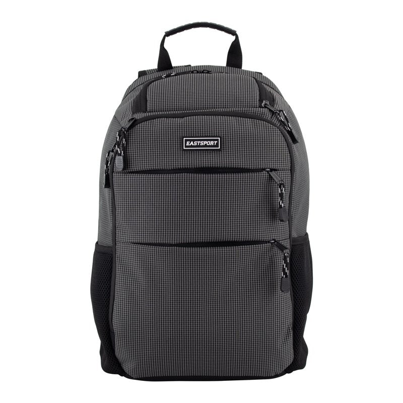 Unisex 17-Inch Lifestyle Dome Backpack with Sunglasses Pocket - Black