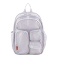 Unisex 16-Inch Mesh Cargo Backpack with Multiple Pockets & Hydration Features