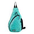 Unisex Sling Backpack with Multiple Compartments - Compact & Reversible Shoulder Bag