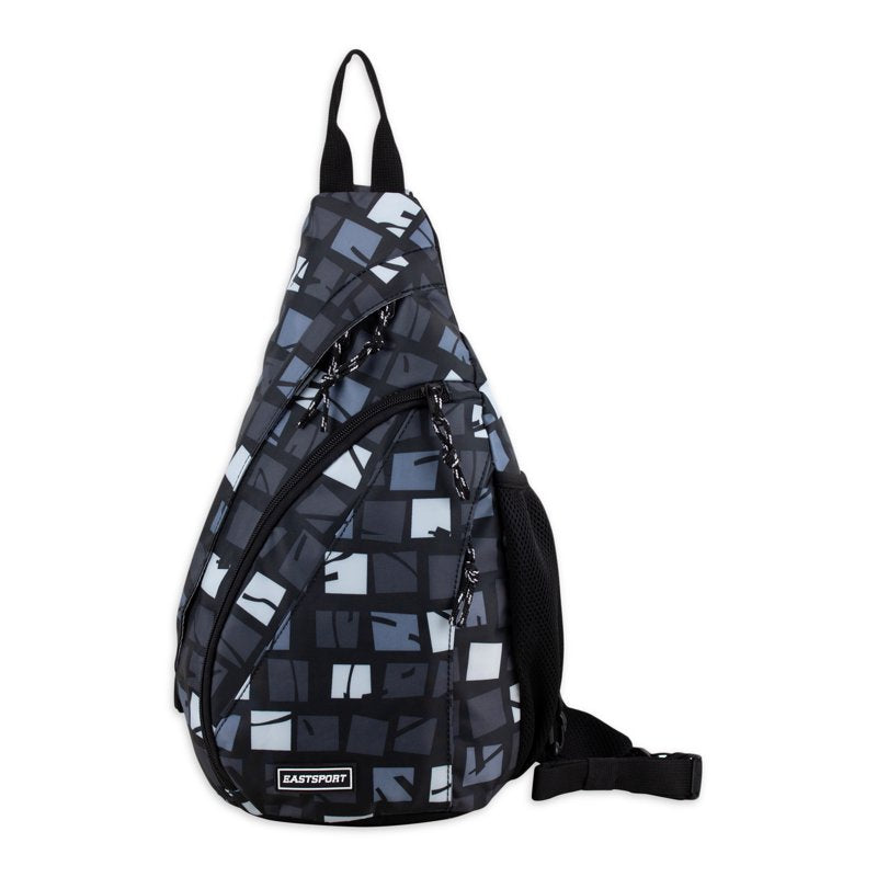 Unisex Sling Backpack with Multiple Compartments - Adjustable Shoulder Strap