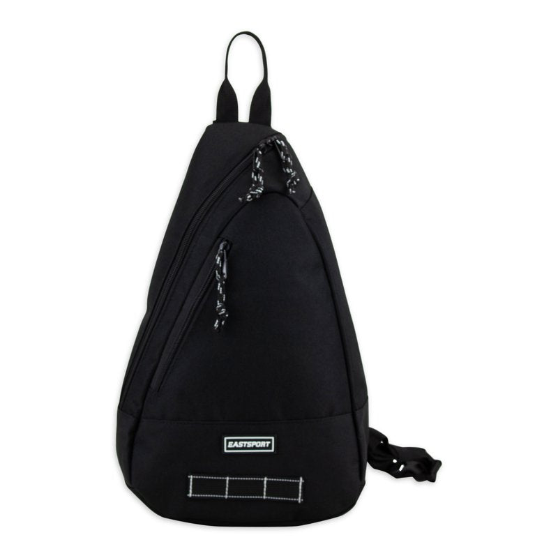Ergonomic Sling Backpack with Multiple Compartments and Adjustable Strap