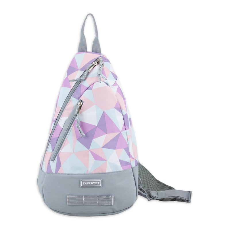 Ergonomic Sling Backpack with Multiple Compartments and Adjustable Strap