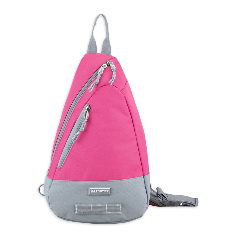 Ergonomic Sling Backpack with Multiple Compartments and Adjustable Strap