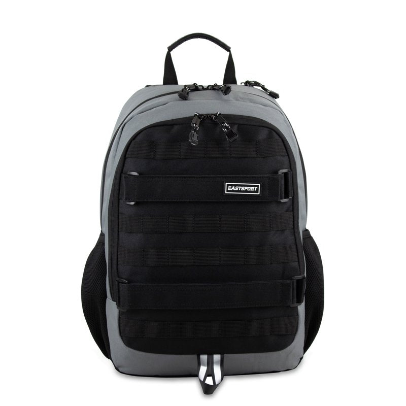 Skater Backpack with Skateboard Straps & Multiple Compartments - Durable & Rugged Design