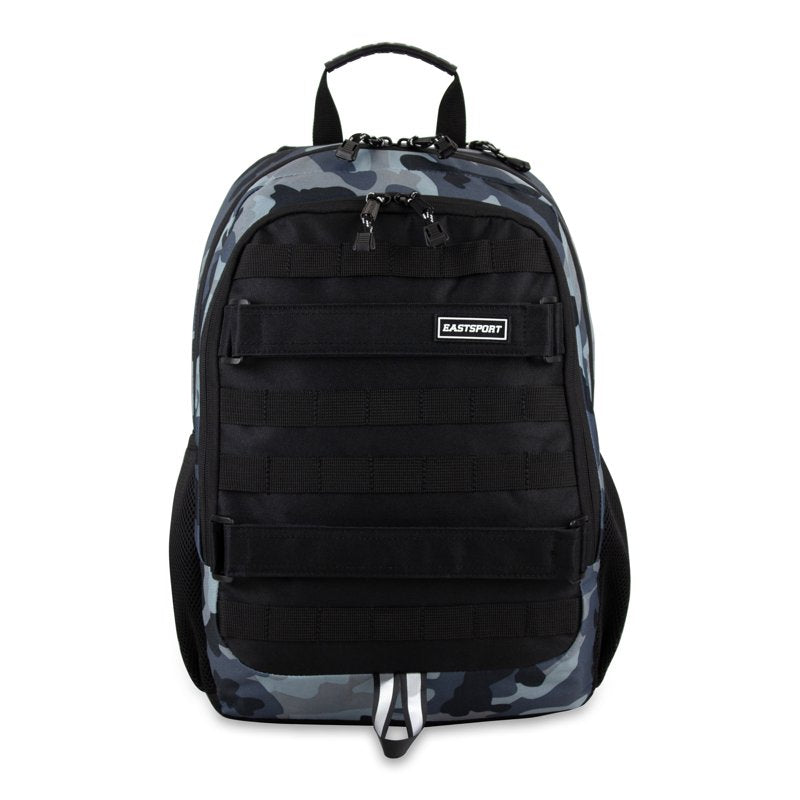 Skater Backpack with Skateboard Straps and Multiple Compartments - Rugged & Durable