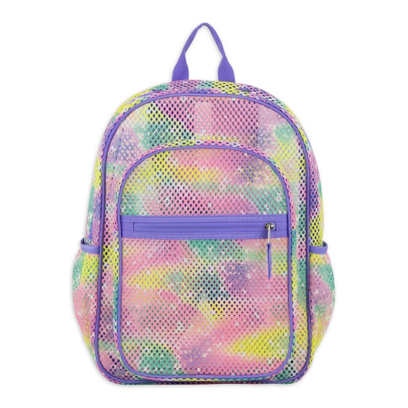 Mesh Backpack with Large Storage Pockets for School & Sports