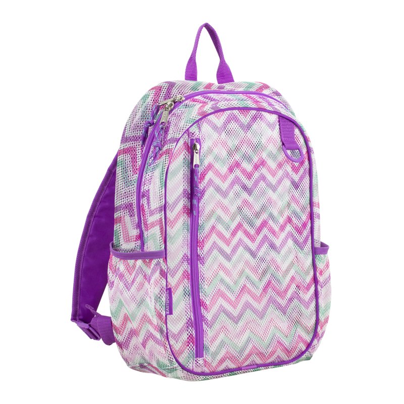Unisex Active Lifestyle Mesh Backpack with Multiple Color Options