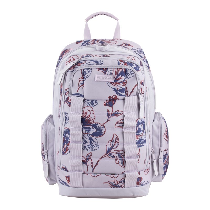 Unisex Recycled Expandable Team Backpack with Multiple Pockets and Molle Webbing