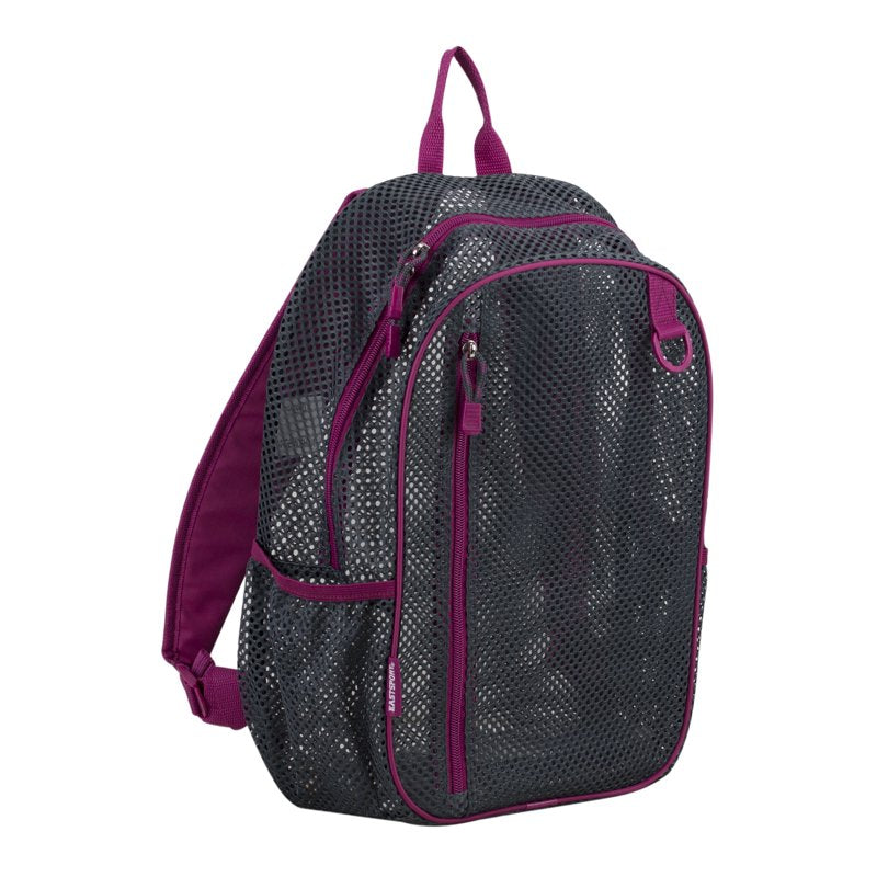 Unisex Mesh Backpack for Active Lifestyle - Lightweight, Durable, Multiple Colors