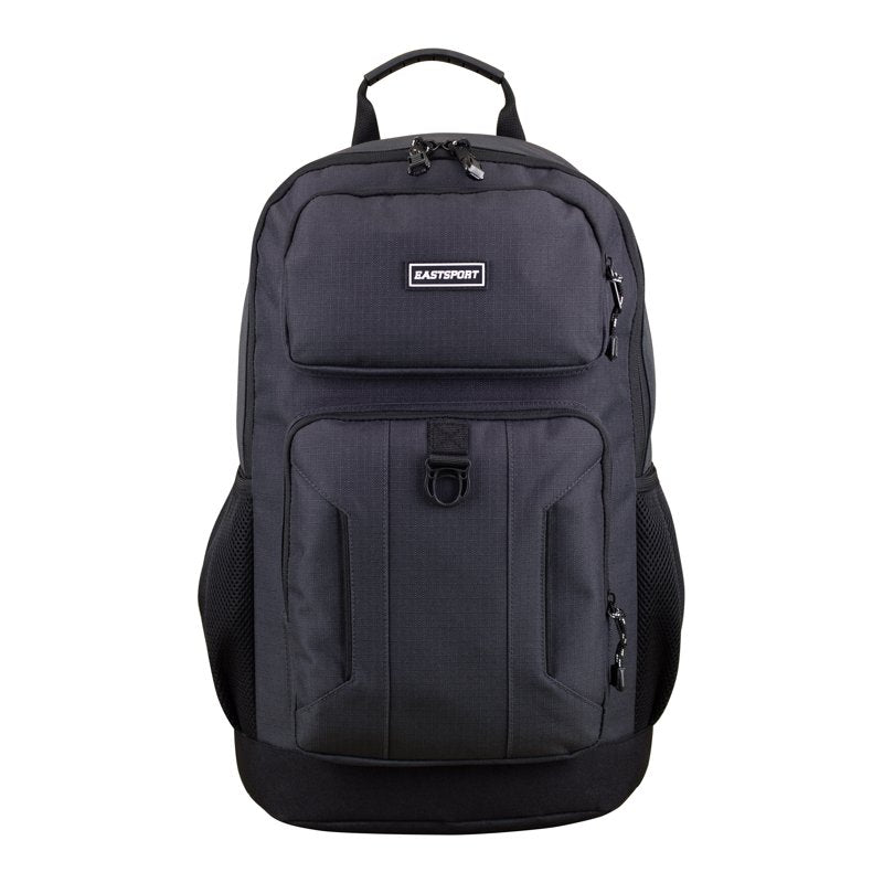 Unisex Laptop Backpack with Water-Resistant Bottom and Multiple Storage Pockets