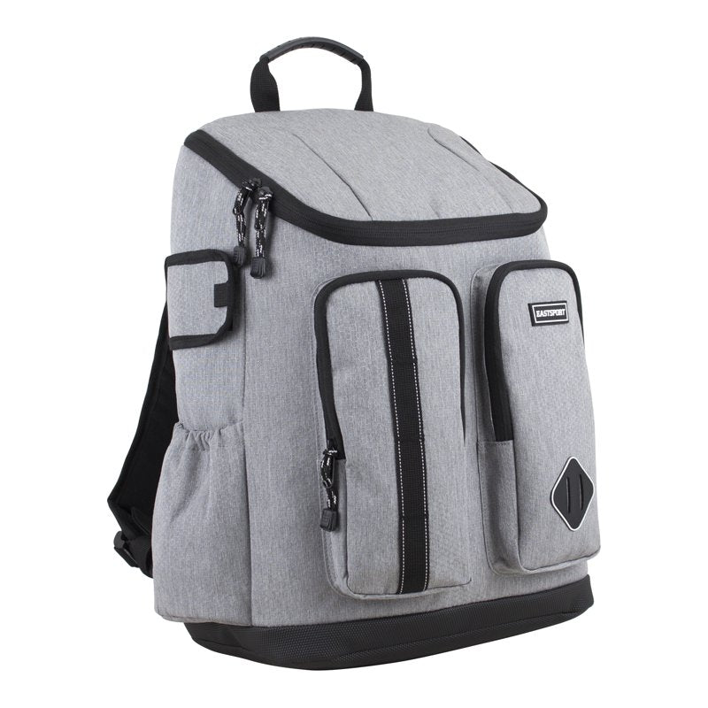 Unisex Geo Backpack with Multiple Pockets & Water-Resistant Design