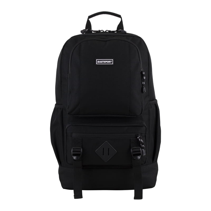 Unisex Laptop Backpack with Tech Pockets & Water-Resistant Bottom