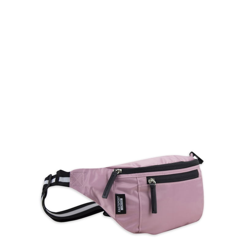 Unisex Fanny Pack with Adjustable Webbing - Compact Nylon/Poly Blend, Multiple Colors