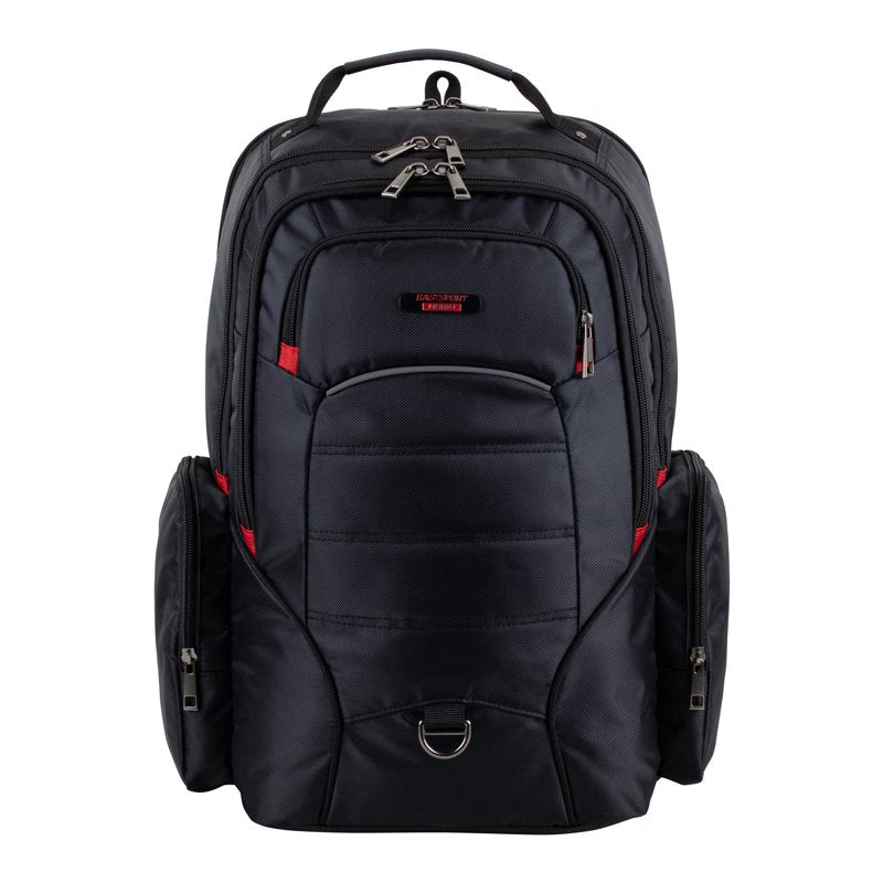 Unisex 19-Inch Tech Backpack with Laptop & Multiple Storage Pockets