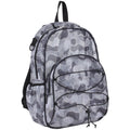 Unisex Mesh Bungee Backpack with Padded Shoulder Straps - Multiple Colors