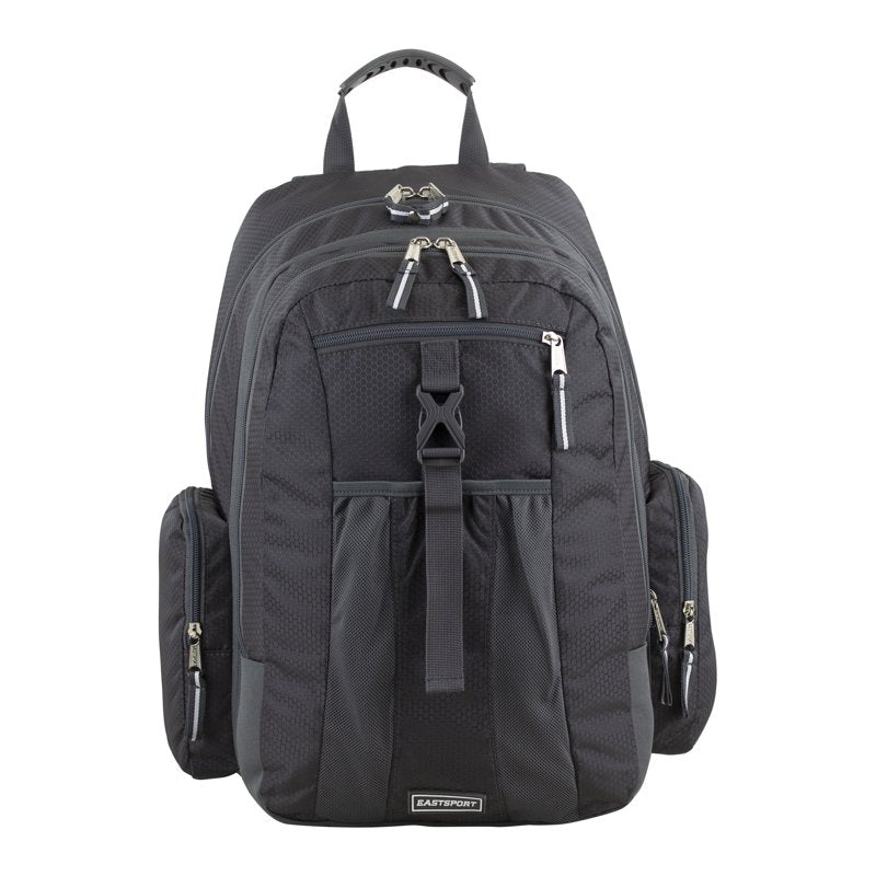 Unisex 19-Inch Expandable Recycled Backpack for School Travel & Sports