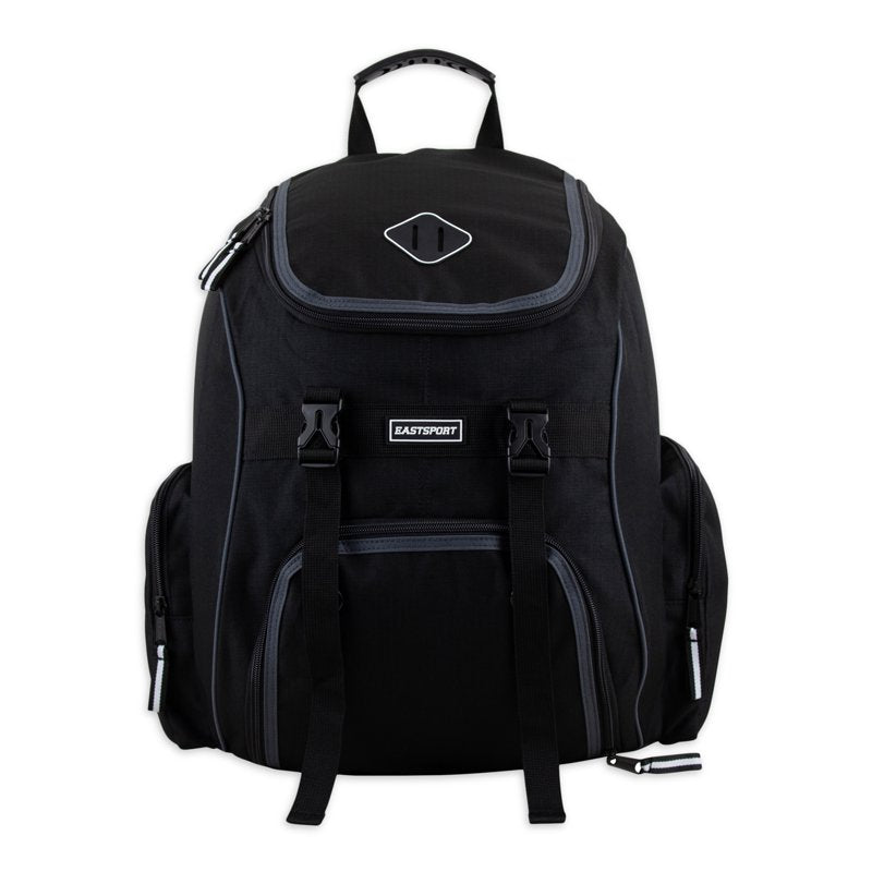 Unisex Oversized Laptop Backpack with Multiple Pockets and Padded Straps