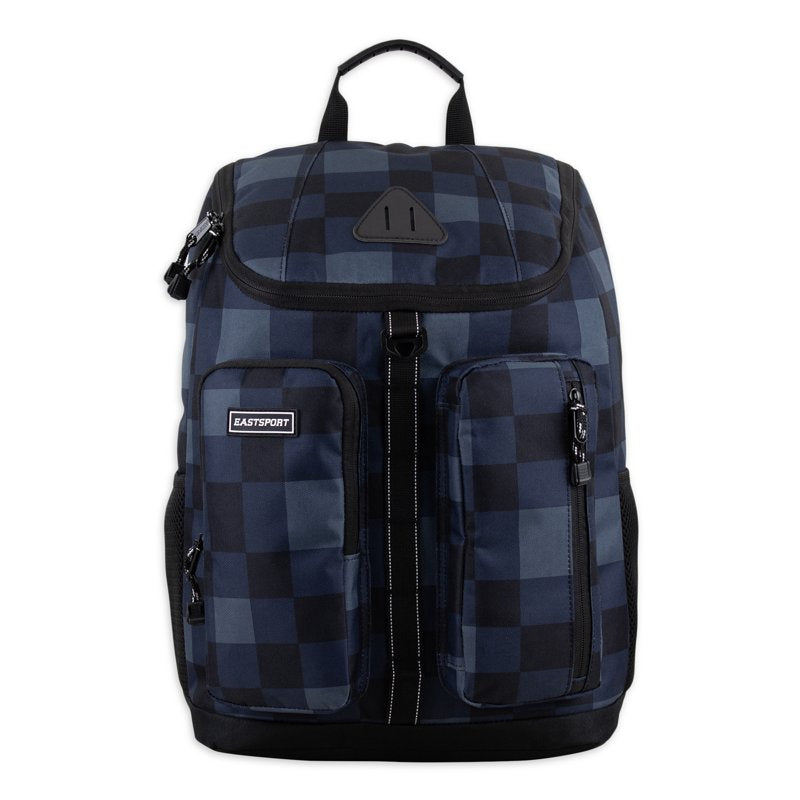 Unisex Top Loader Backpack with Multiple Compartments for School and Travel