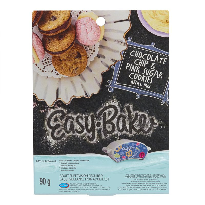Cookie Refill Mix for Easy-Bake Ultimate Oven - Chocolate Chip & Pink Sugar Cookies