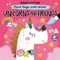 Kids Water Painting Activity Book - Unicorns & Friends, 24 Pages