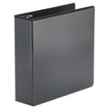 3-Ring View Binder 11x8.5 Inch Capacity Black - Light Use Office Organization