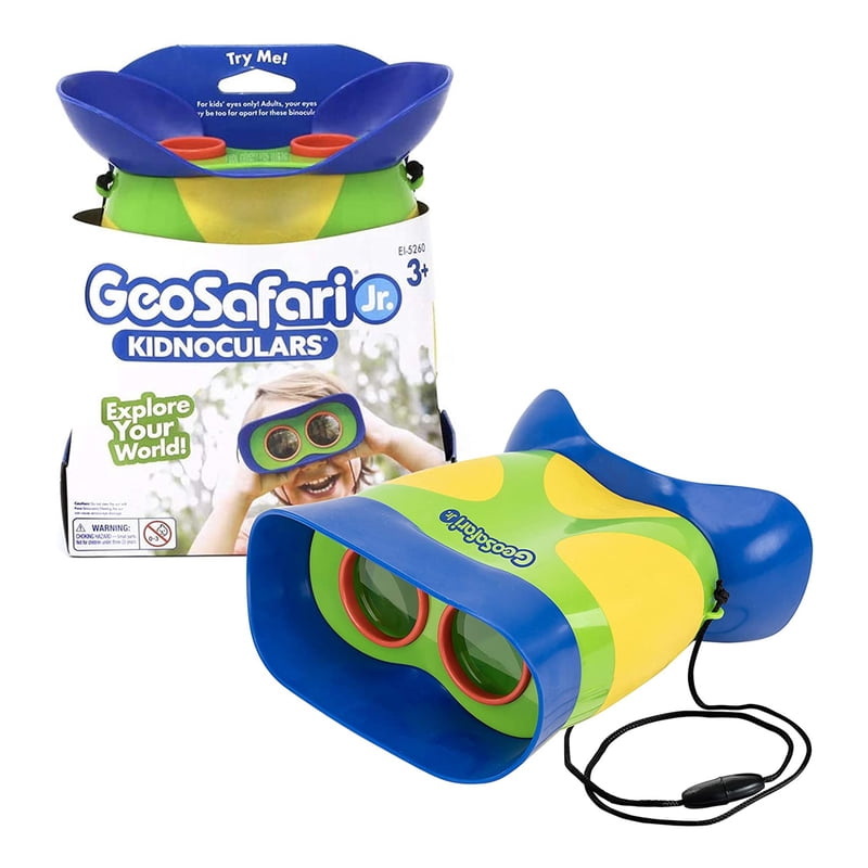 Kids Binoculars for Toddlers 2x Magnification Focus-Free Kidnoculars
