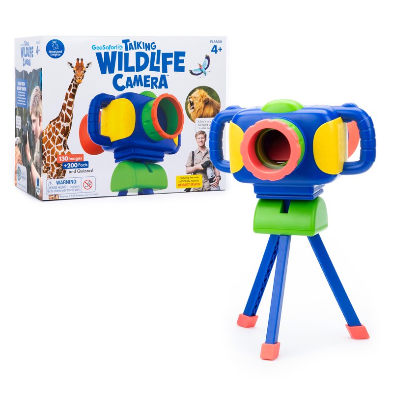Kids Wildlife Camera Toy with Photos and Fun Facts - Educational Science Gift