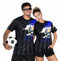 El Salvador Soccer Jersey XS - Lightweight Moisture-Wicking Fan Shirt, Athletic Fit, Fox & Fury
