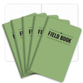 Pocket Field Notebook Pack - 3.5x5.5 Inch Dot Graph & Lined Memo Books