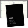 Teacher Lesson Planner Book 8.5x11 Inches - Black, Durable, Weekly & Daily Organizer