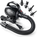 600W Portable Electric Air Pump for Inflatables - Quick-Fill Inflator & Deflator with Nozzles